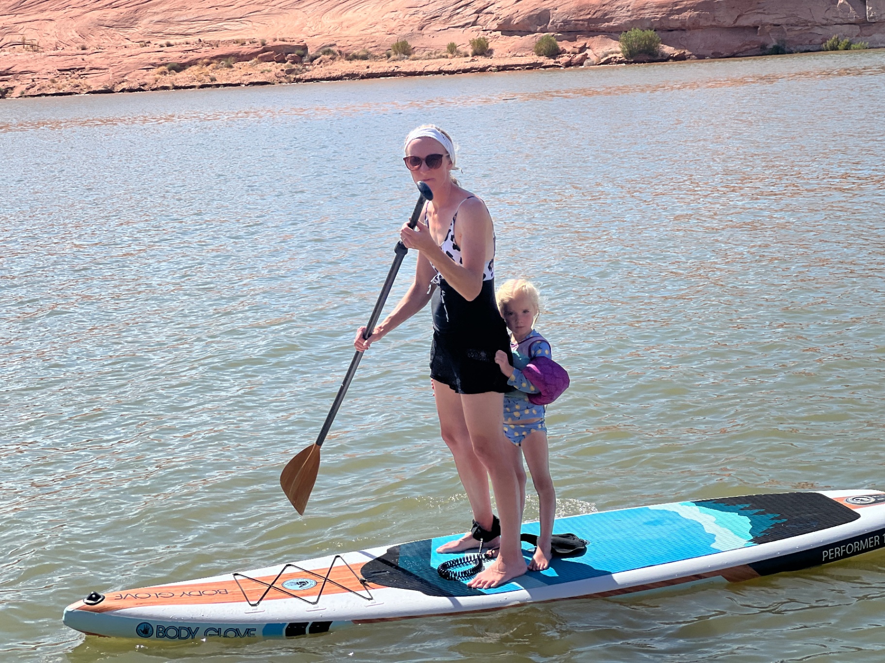 Family at Lake Powell